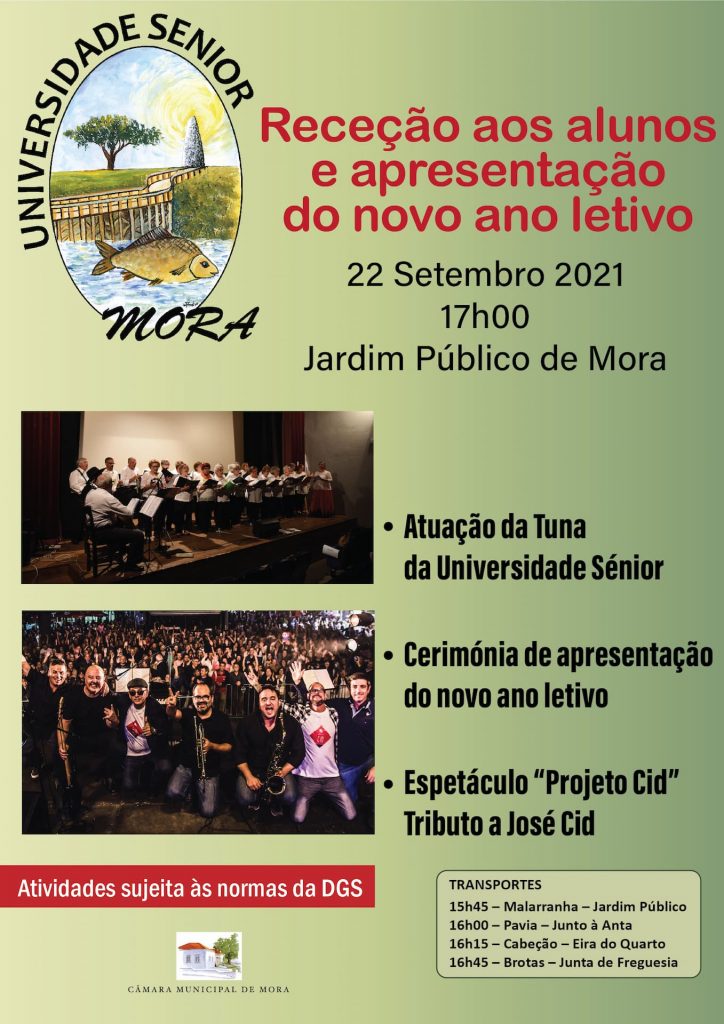 Receção aos alunos e apresentação do novo ano letivo