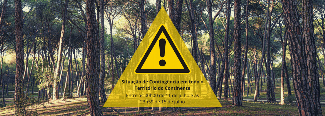 Situação de contigência no Parque Ecológico do Gameiro e Mata de Cabeção