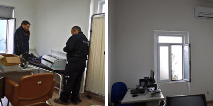 Melhoria das condições no Centro de Saúde em Brotas